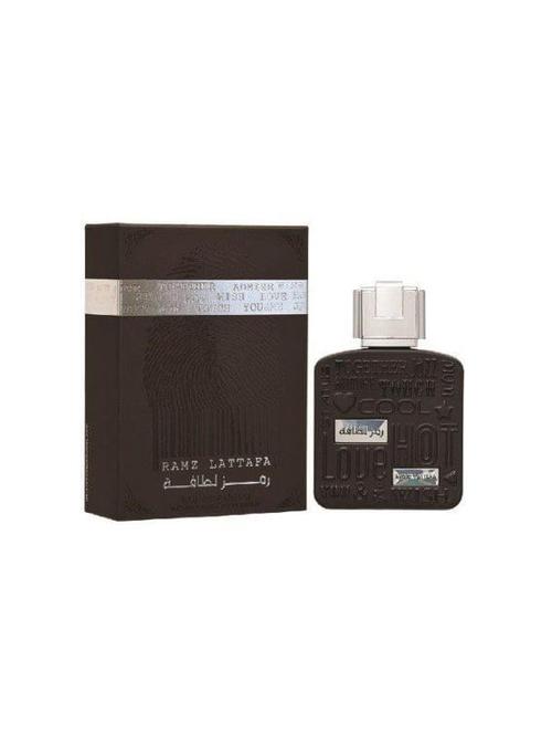 lattafa ramz lattafa silver eau de parfum,100ml - 17192906 - Very Small Image - 1