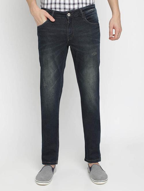 blue denim light washed jeans - 17194178 - Very Small Image - 1