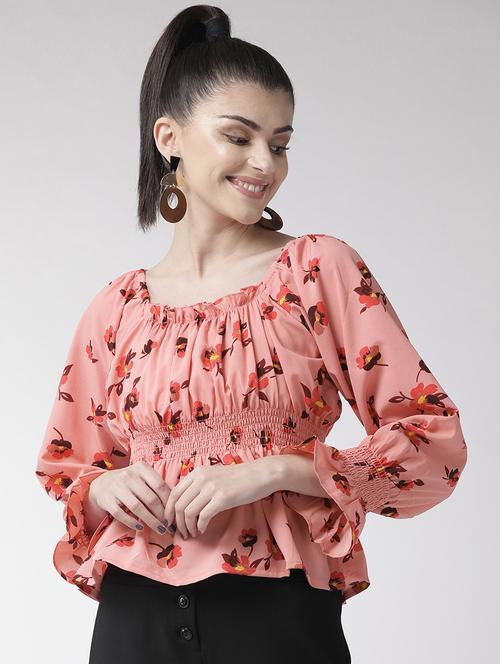 pink polyester regular top - 17197011 - Very Small Image - 1