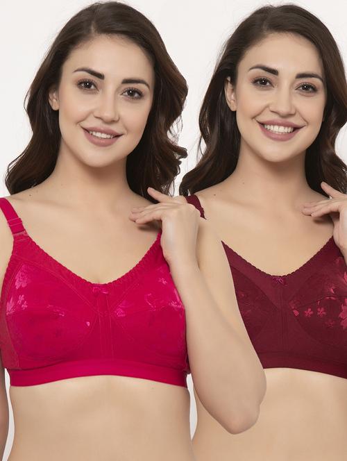set of 2 lace detail bra - 17197671 - Very Small Image - 1