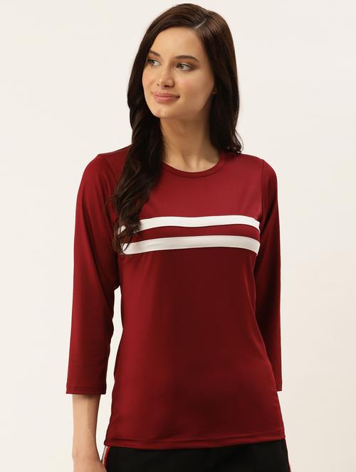 round neck striped tee - 17197827 - Very Small Image - 1