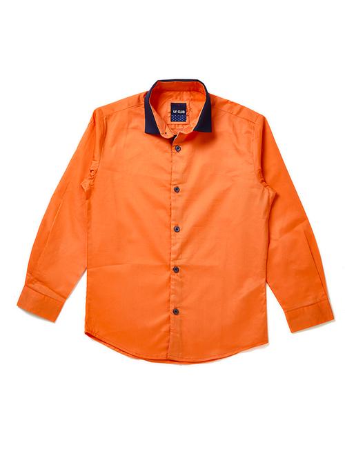 orange cotton shirt - 17199841 - Very Small Image - 1