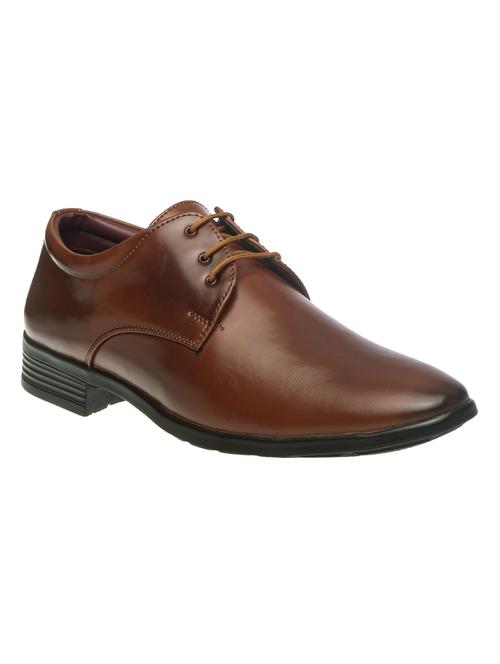 tan lace up shoes - 17200630 - Very Small Image - 1