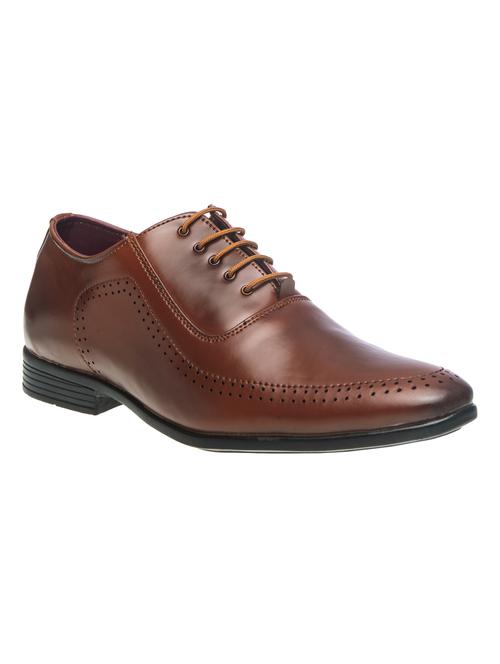 tan lace up oxfords - 17200635 - Very Small Image - 1