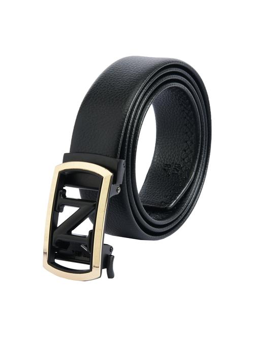 black leatherette belt - 17201199 - Very Small Image - 1