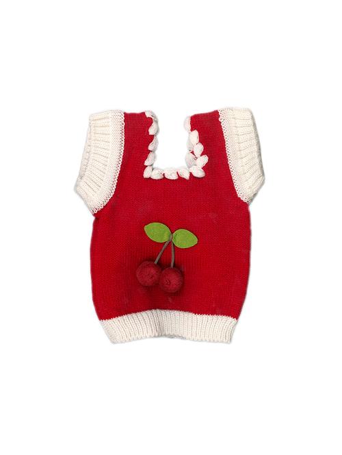 red viscose onesies and romper - 17201678 - Very Small Image - 1