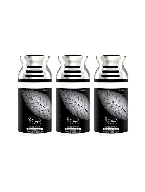lattafa najdia perfumed body spray, 250ml pack 0f 3 - 17202743 - Very Small Image - 1