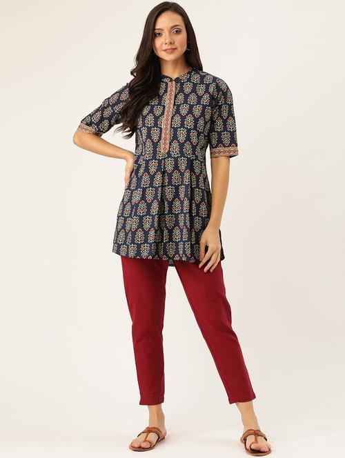 floral kurta pant set - 17203517 - Very Small Image - 1
