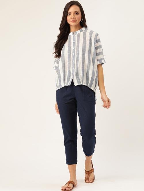 loose fir shirt with trouser set - 17203518 - Very Small Image - 1