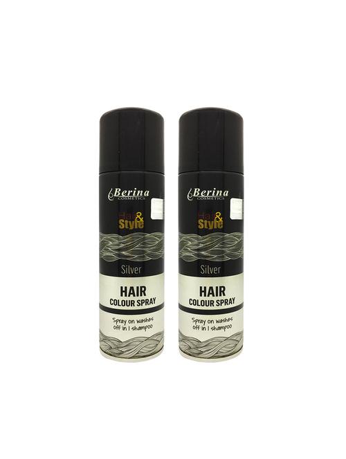 berina hair color spray silver, 150mlpack of 2 - 17203910 - Very Small Image - 1