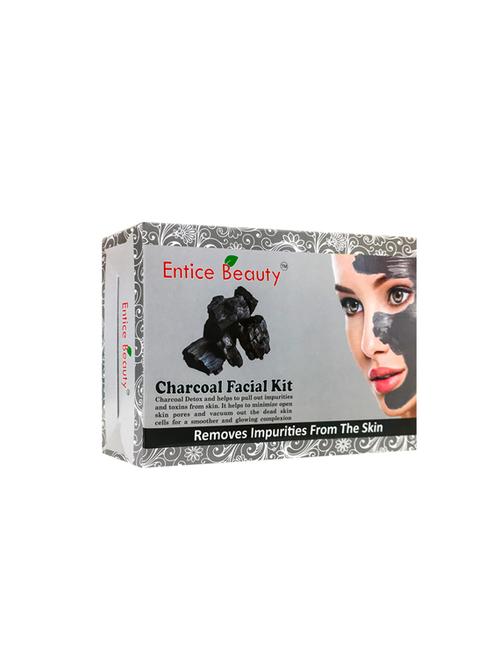 entice beauty charcoal facial kit ,,500gm - 17203964 - Very Small Image - 1