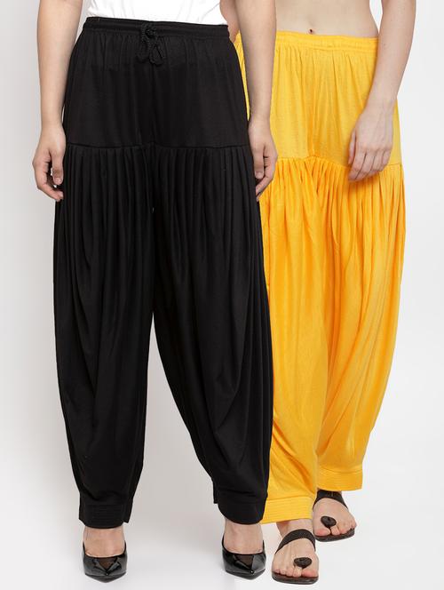 multi colored set of 2 combo salwar - 17204372 - Very Small Image - 1