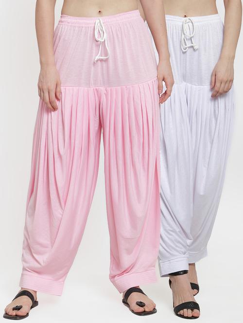 multi colored set of 2 combo salwar - 17204382 - Very Small Image - 1