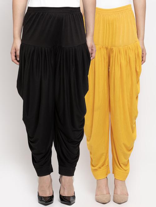 multi colored set of 2 combos salwar - 17204415 - Very Small Image - 1