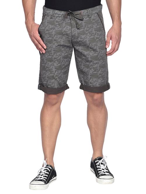 grey printed bermuda short - 17204571 - Very Small Image - 1