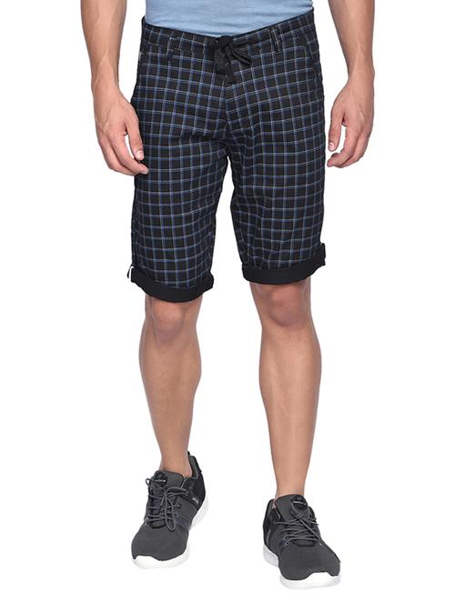 black checkered bermuda shorts - 17204584 - Very Small Image - 1