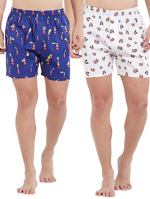 multi colored printed boxer (set of 2) - 17205609 - Very Small Image - 1
