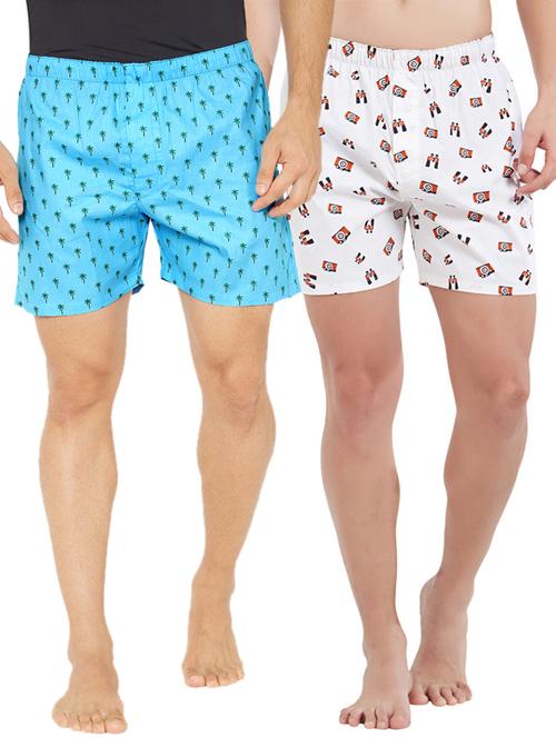multi colored printed boxer (set of 2) - 17205612 - Very Small Image - 1