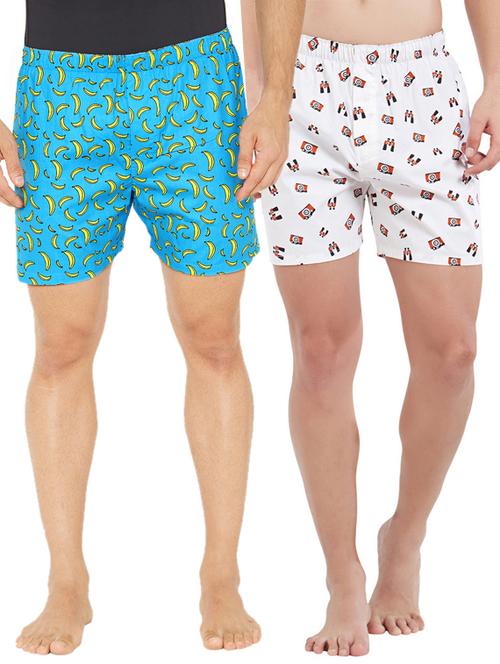 multi colored printed boxer (set of 2) - 17205618 - Very Small Image - 1