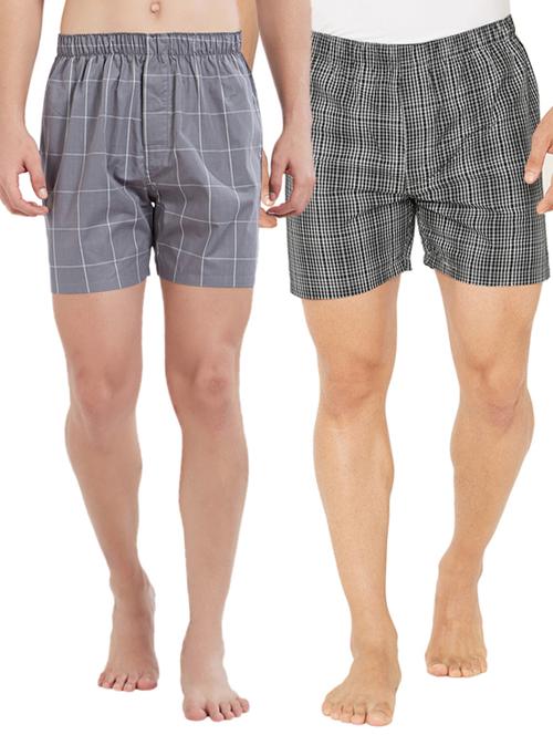 multi colored checkered boxer (set of 2) - 17205620 - Very Small Image - 1