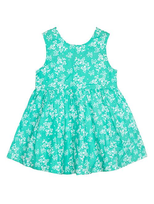 green cotton frock - 17206345 - Very Small Image - 1