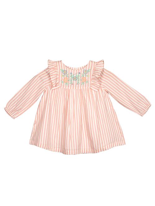 orange rayon regular tops & tee - 17206471 - Very Small Image - 1