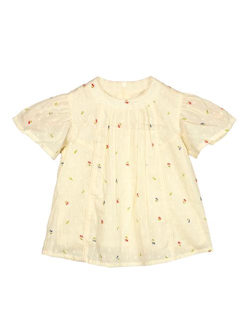 yellow cotton regular tops & tee - 17206476 - Very Small Image - 1