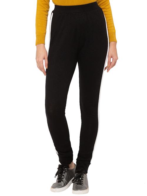 high rise side tape track pants - 17208530 - Very Small Image - 1