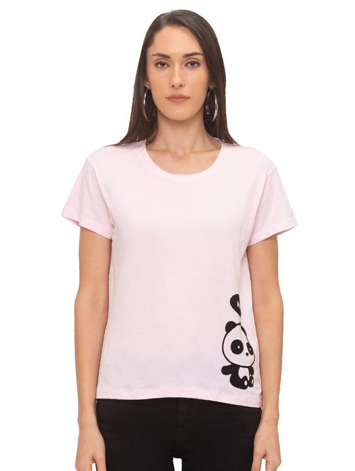 round neck printed tee - 17208776 - Very Small Image - 1