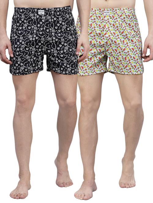 multi colored printed boxer (set of 2) - 17209038 - Very Small Image - 1