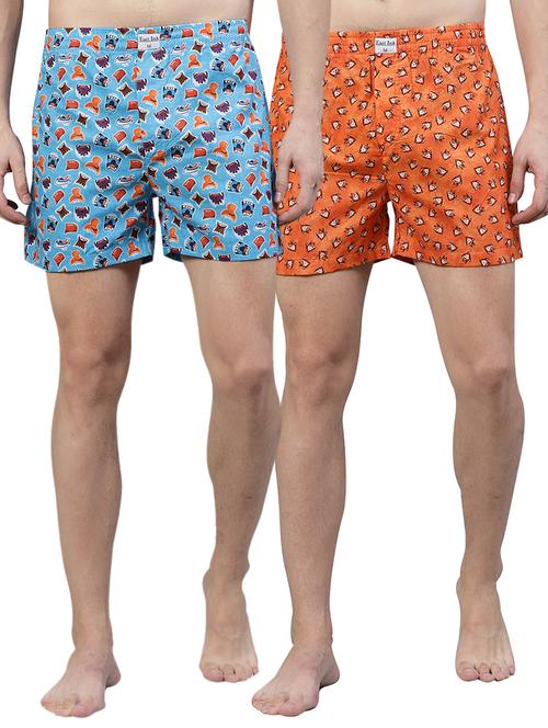 multi colored printed boxer (set of 2) - 17209385 - Very Small Image - 1