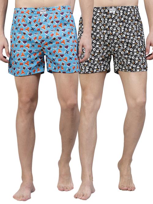 multi colored printed boxer (set of 2) - 17209386 - Very Small Image - 1