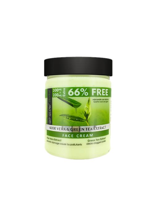 go glow by berina aloevera & tea tree extract face cream, 500ml - 17210868 - Very Small Image - 1