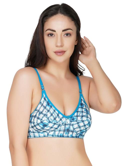 floral patch regular bra - 17211186 - Very Small Image - 1
