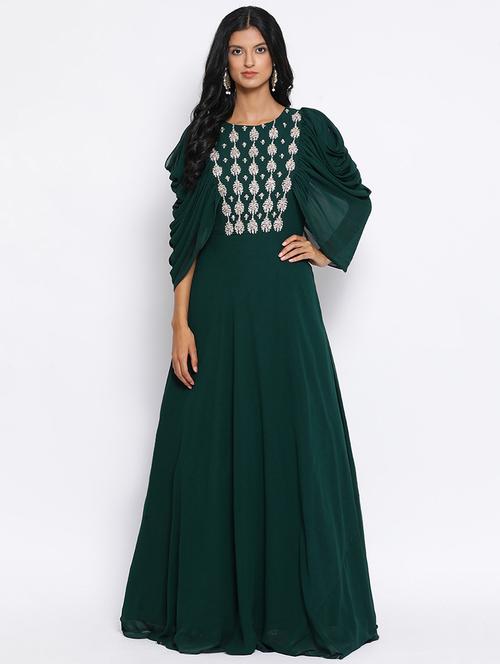 embellished cocktail gown - 17211311 - Very Small Image - 1