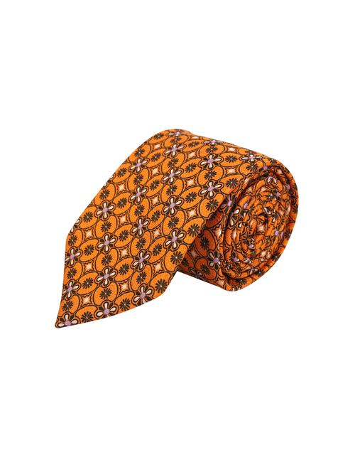 yellow polyester tie - 17211485 - Very Small Image - 1