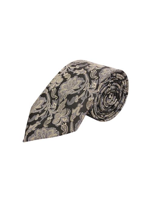 black polyester tie - 17211500 - Very Small Image - 1