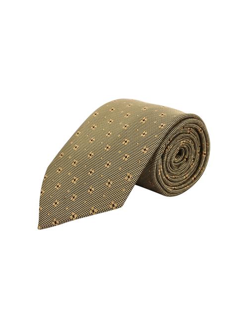 olive polyester tie - 17211533 - Very Small Image - 1