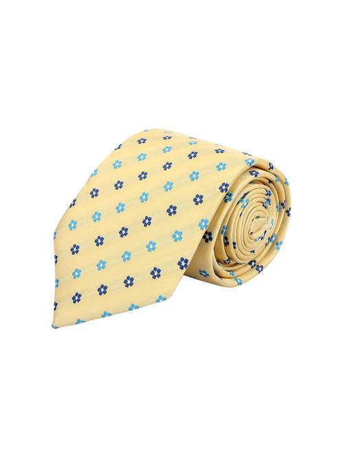 yellow polyester tie - 17211540 - Very Small Image - 1