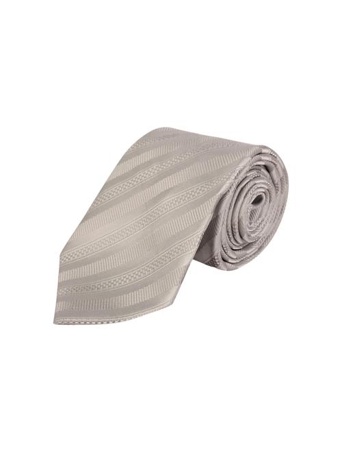 grey polyester tie - 17211592 - Very Small Image - 1