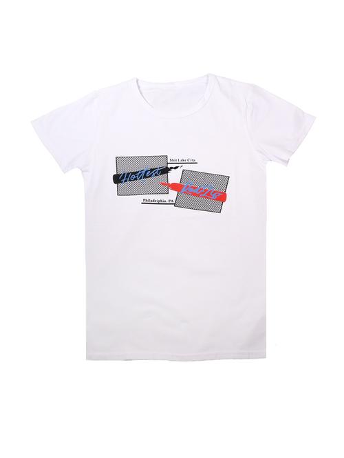 white cotton tshirt - 17213475 - Very Small Image - 1