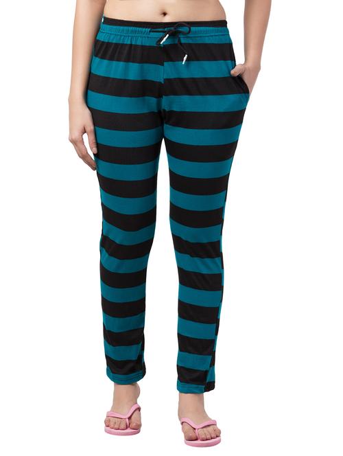 drawstring waist striped pajama - 17213609 - Very Small Image - 1