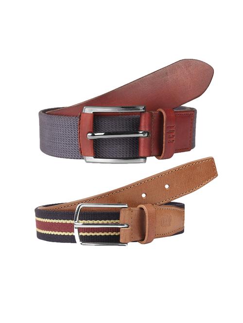 multi colored leather belt - 17214988 - Very Small Image - 1