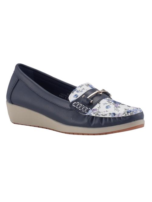 navy slip on loafers - 17215731 - Very Small Image - 1