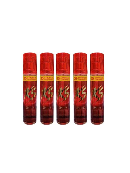 ks red spark body spray - for men & women (150 ml, pack of 5) - 17215960 - Very Small Image - 1