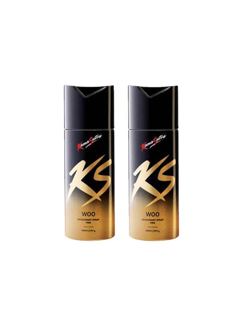ks woo deodornt spray 150ml each (300 ml, pack of 2) - 17215967 - Very Small Image - 1
