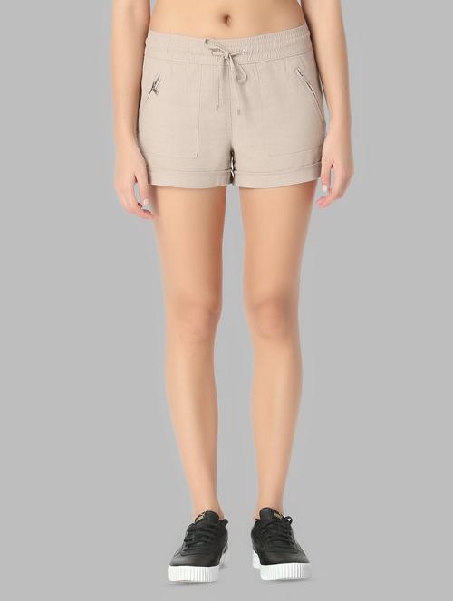 drawstring waist shorts - 17220729 - Very Small Image - 1