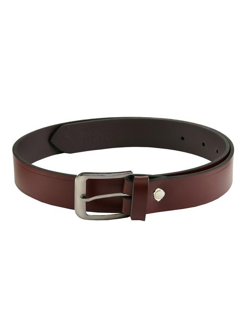 dark brown leatherette belt - 17221049 - Very Small Image - 1