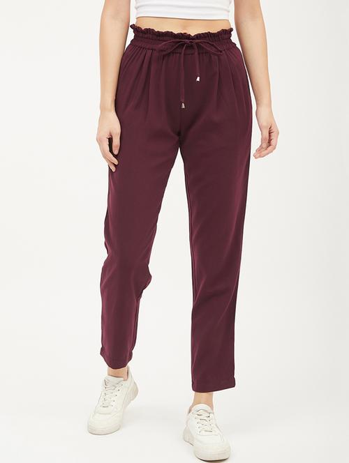 drawstring waist track pants - 17225199 - Very Small Image - 1