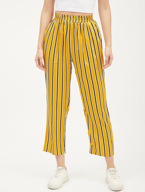 high rise striped trouser - 17225204 - Very Small Image - 1